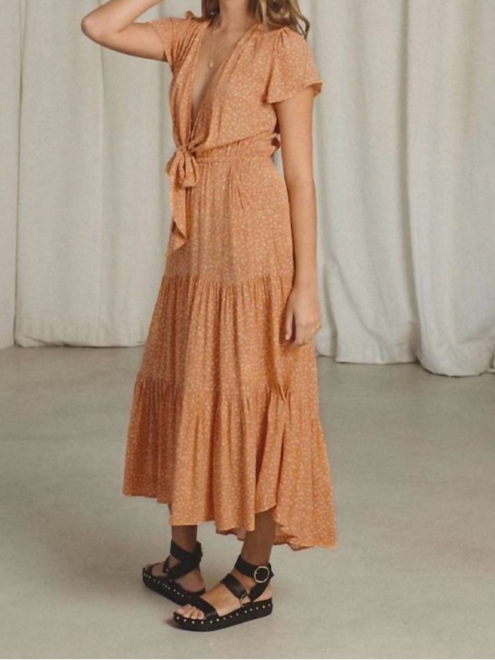 Anthropologie Kivari floral maxi dress - Picture 8 of 8